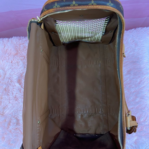 Authentic Louis Vuitton Monogram Pet Carrier 40 - Picture 8 of 11